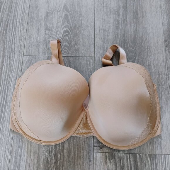 Soma Vanishing 360 Perfect Coverage Lace Trim Underwire Bra Size 36G / 36 G - Picture 1 of 9